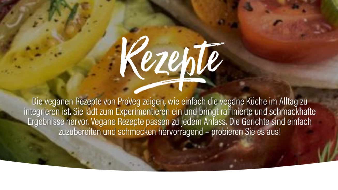 vegane Rezpte von Proveg.com