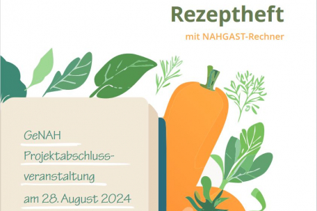 Rezeptheft GeNAH Abschlussveranstaltung